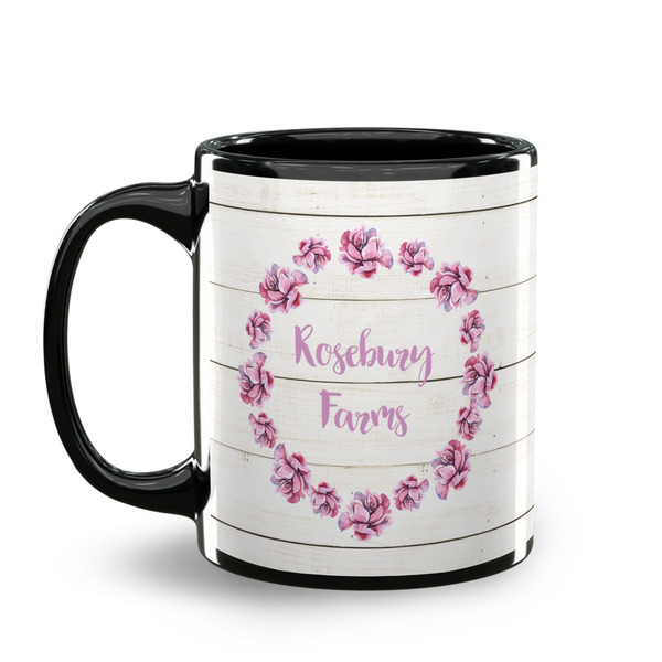 Farm House Coffee Mug - 11 oz - Black