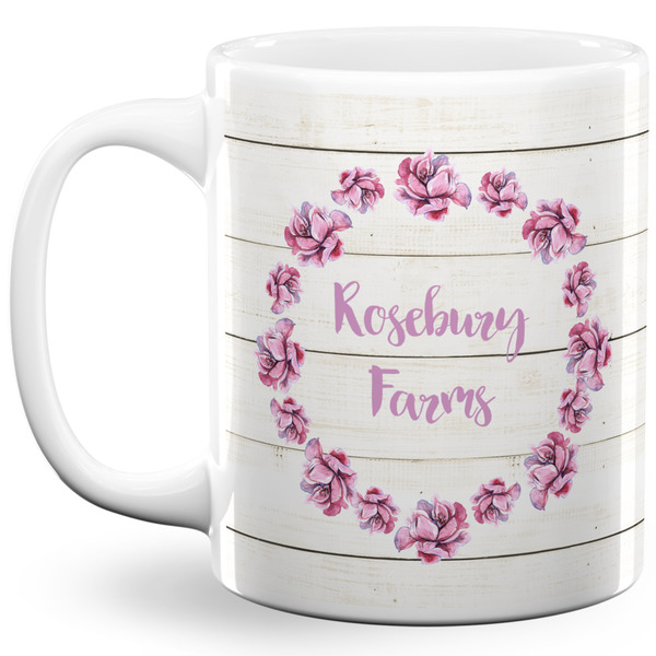 Custom Farm House 11 Oz Coffee Mug - White (Personalized)