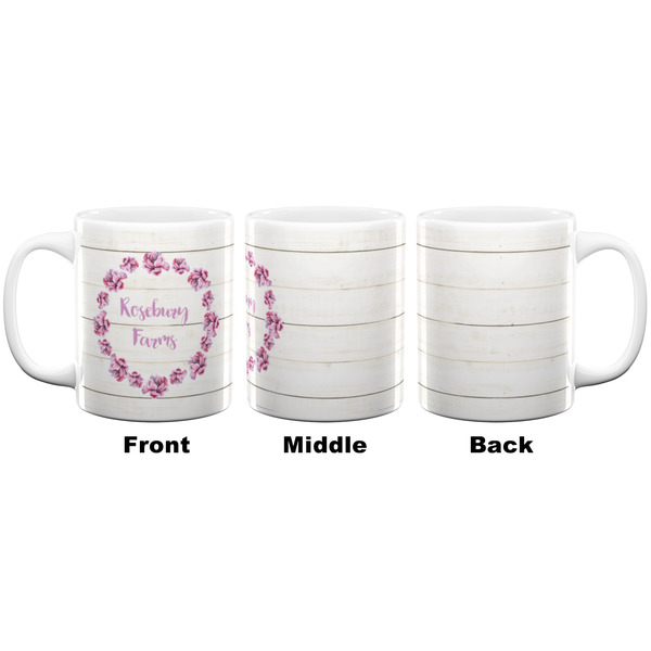 Farm House Coffee Mug - 11 oz - White APPROVAL