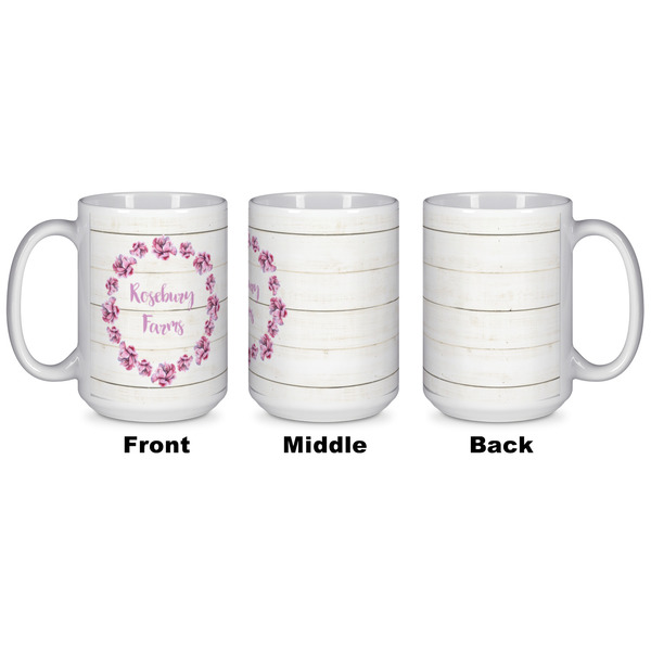 Farm House Coffee Mug - 15 oz - White APPROVAL