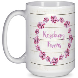 Farm House 15 Oz Coffee Mug - White (Personalized)