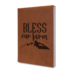 Farm House Leatherette Journal - Double Sided (Personalized)