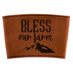 Farm House Leatherette Cup Sleeve