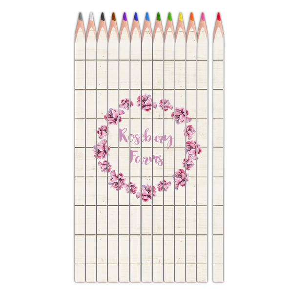 Custom Farm House Colored Pencils (Personalized)