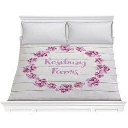 Farm House Comforter - King (Personalized)