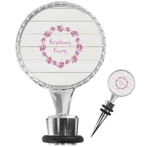 Custom Farm House Wine Bottle Stopper (Personalized)