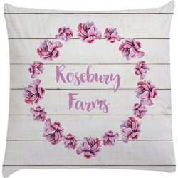 Farm House Decorative Pillow Case (Personalized)