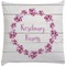 Farm House Decorative Pillow Case (Personalized)