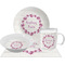 Farm House Dinner Set - 4 Pc (Personalized)
