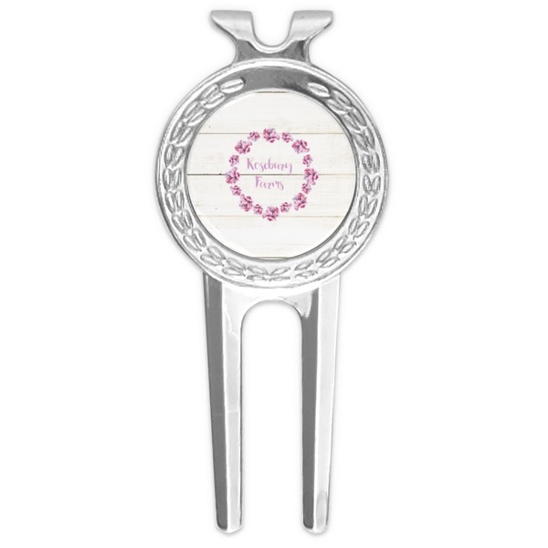 Custom Farm House Golf Divot Tool & Ball Marker (Personalized)