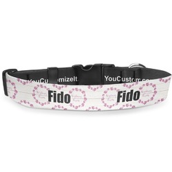 Farm House Deluxe Dog Collar - Large (13" to 21") (Personalized)