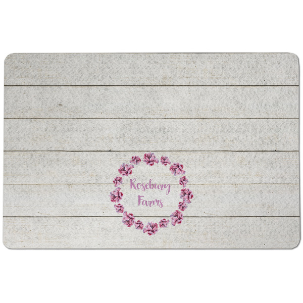 Custom Farm House Dog Food Mat w/ Name or Text