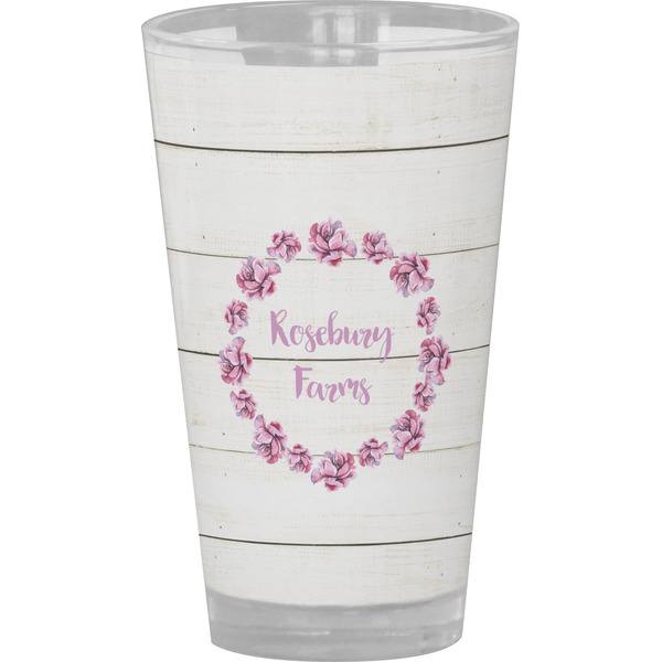 Custom Farm House Pint Glass - Full Color (Personalized)