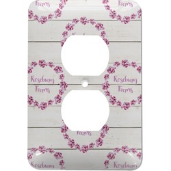 Farm House Electric Outlet Plate (Personalized)