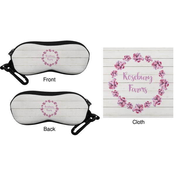 Farm House Eyeglass Case & Cloth (Approval)
