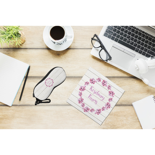 Farm House Eyeglass Case and Cloth Set - LIFESTYLE