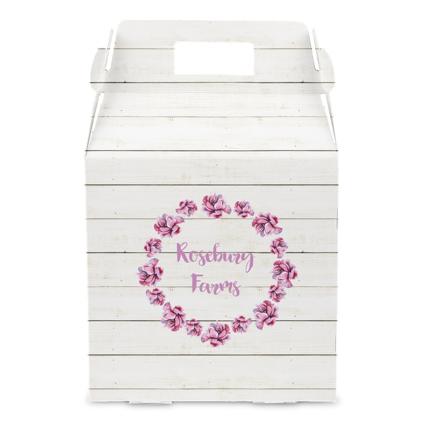 Farm House Gable Favor Box - Front