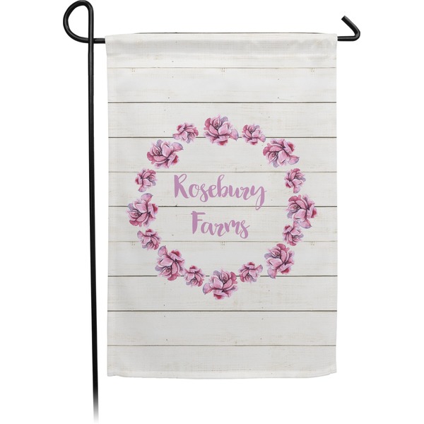 Custom Farm House Small Garden Flag - Double Sided w/ Name or Text