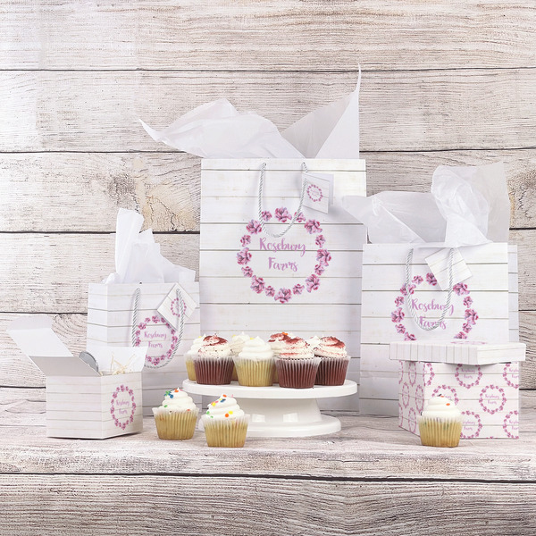 Farm House Gift Bags - In Context