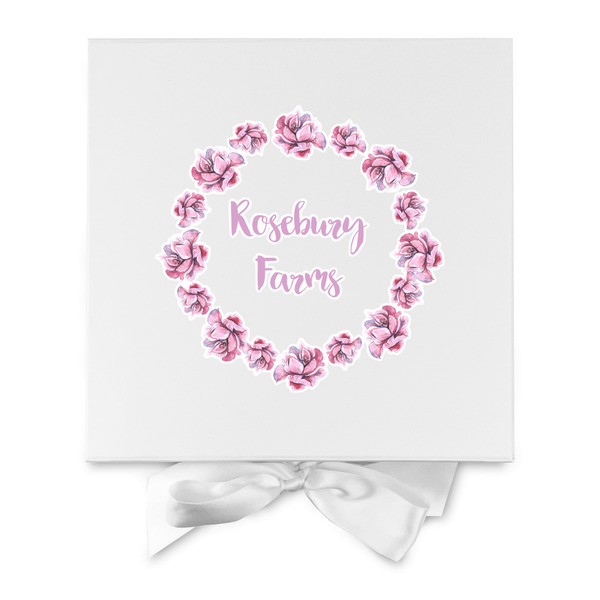 Farm House Gift Boxes with Magnetic Lid - White - Approval