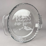 Farm House Glass Pie Dish - 9.5in Round