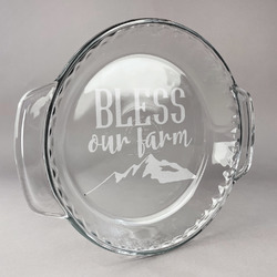 Farm House Glass Pie Dish - 9.5in Round