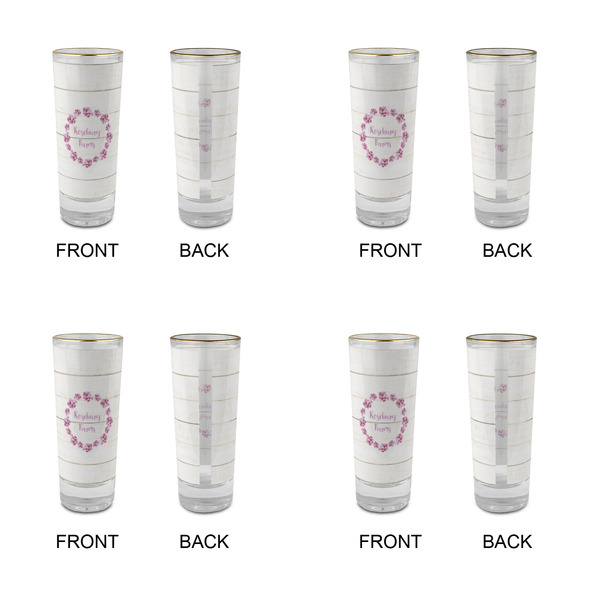 Farm House Glass Shot Glass - 2 oz - Set of 4 - APPROVAL