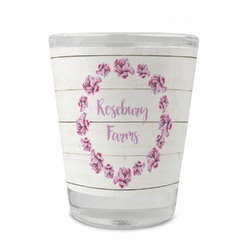 Farm House Glass Shot Glass - 1.5 oz - Set of 4 (Personalized)