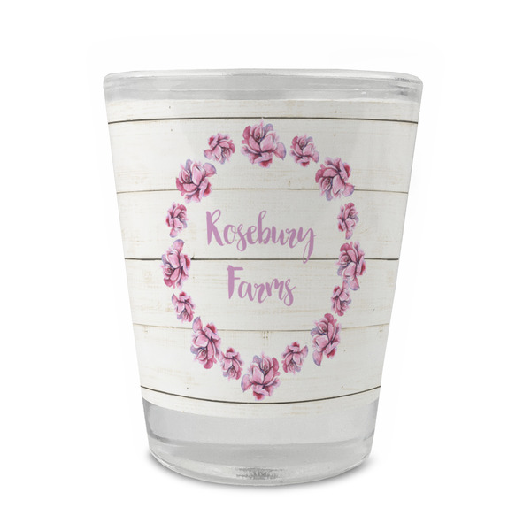 Custom Farm House Glass Shot Glass - 1.5 oz - Set of 4 (Personalized)