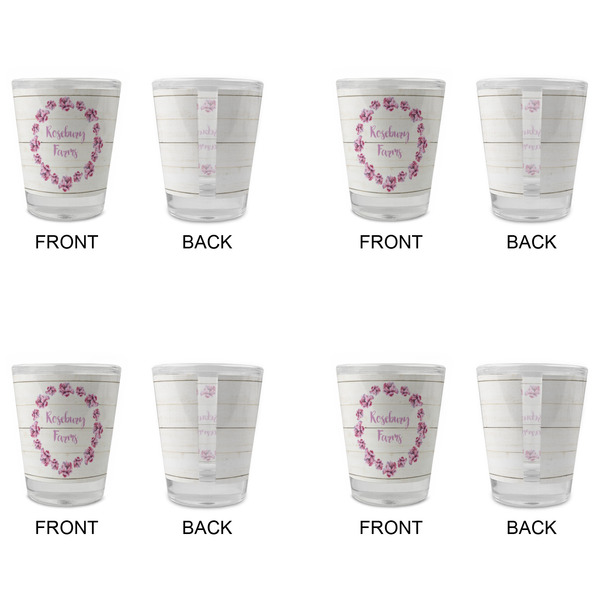 Farm House Glass Shot Glass - Standard - Set of 4 - APPROVAL