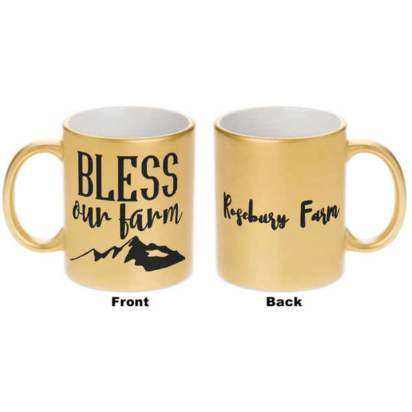 Farm House Gold Mug - Apvl