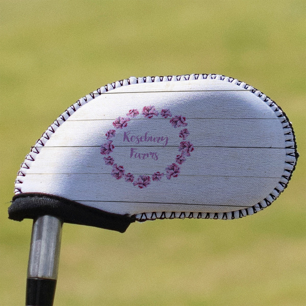 Custom Farm House Golf Club Iron Cover (Personalized)