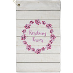 Farm House Golf Towel - Poly-Cotton Blend - Small w/ Name or Text