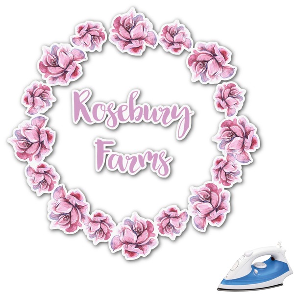 Custom Farm House Graphic Iron On Transfer - Up to 4.5"x4.5" (Personalized)