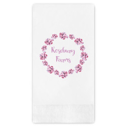 Farm House Guest Napkins - Full Color - Embossed Edge (Personalized)