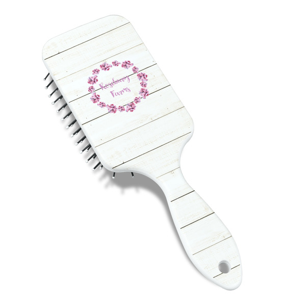 Farm House Hair Brush - Angle View