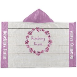 Farm House Kids Hooded Towel (Personalized)