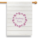 Farm House 28" House Flag (Personalized)