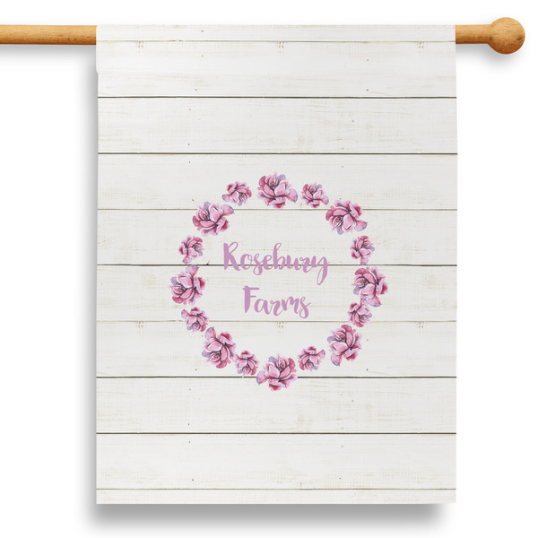 Custom Farm House 28" House Flag (Personalized)