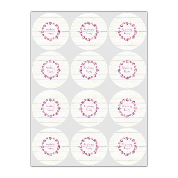 Farm House Icing Circle - Small - Set of 12