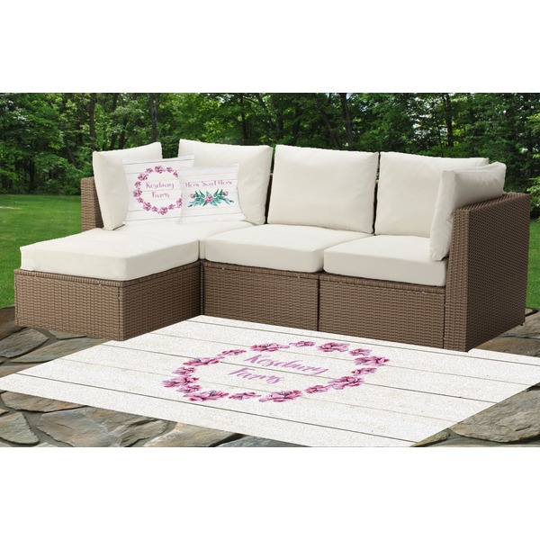 Farm House Indoor / Outdoor Rug & Cushions