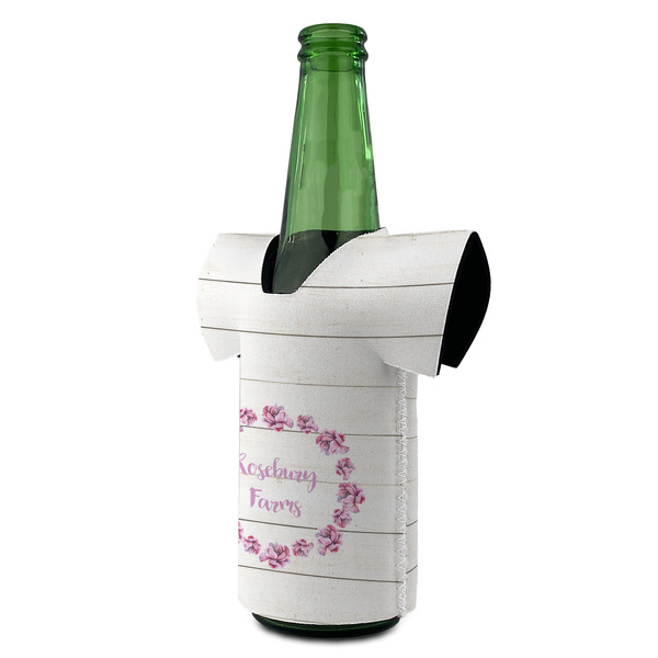 Farm House Jersey Bottle Cooler - ANGLE (on bottle)