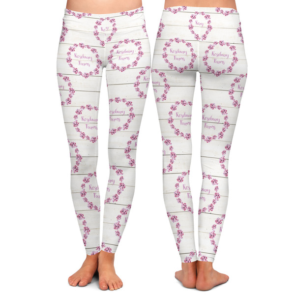 Farm House Ladies Leggings - Front and Back