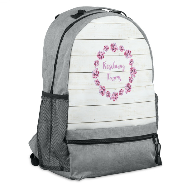 Custom Farm House Backpack - Grey (Personalized)