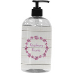 Farm House Plastic Soap / Lotion Dispenser (16 oz - Large - Black) (Personalized)