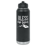 Farm House Water Bottles - Laser Engraved - Front & Back