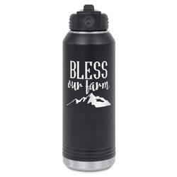 Farm House Water Bottles - Laser Engraved