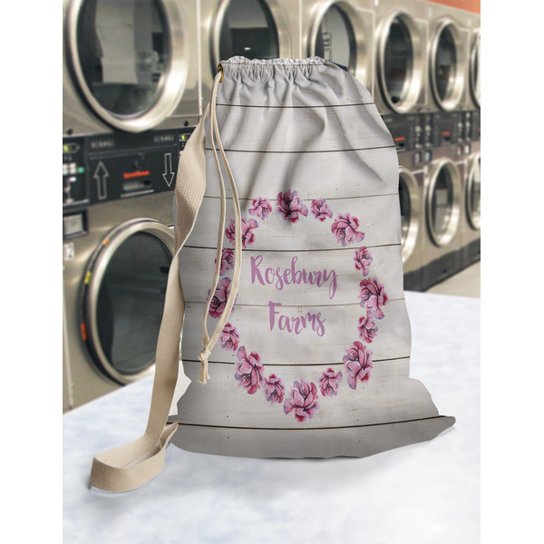 Farm House Laundry Bag in Laundromat