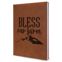 Farm House Leather Sketchbook - Large - Single Sided