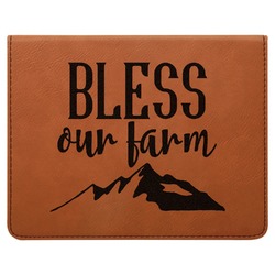 Farm House Leatherette 4-Piece Wine Tool Set